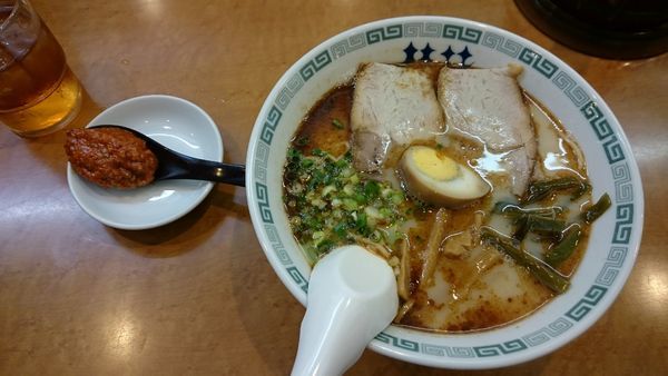 「桂花ラーメン+辛味噌」@桂花ラーメン 本店の写真