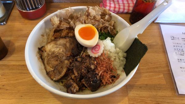 「まぜそば（中）」@らー麺Chopの写真