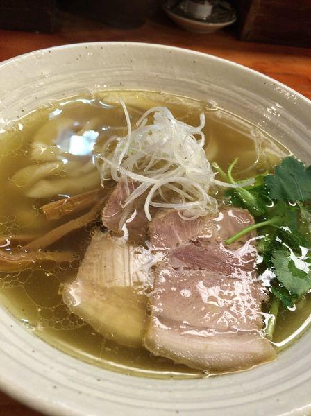 「塩らーめん ７８０円」@純手打ち 麺と未来の写真