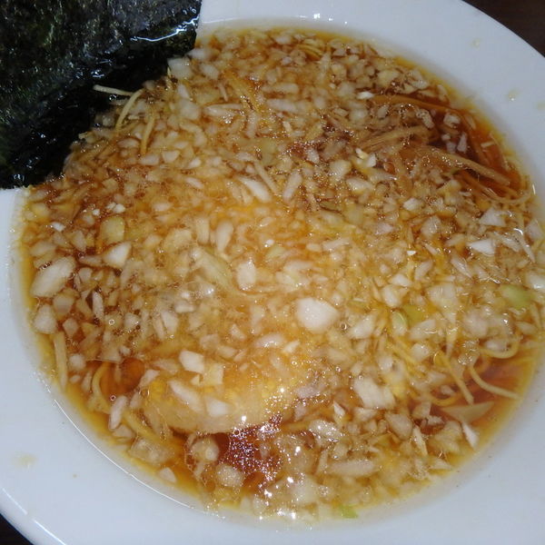 「中華そば(550円)、ネギ増し(50円)」@こえもんの写真