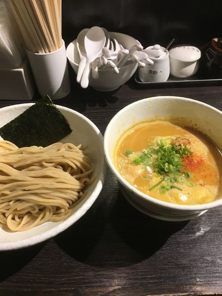 「つけそば大盛」@鶏そば 雫一 大袋店の写真