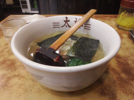 「塩麺シオラーメン」@太楼 広尾店の写真