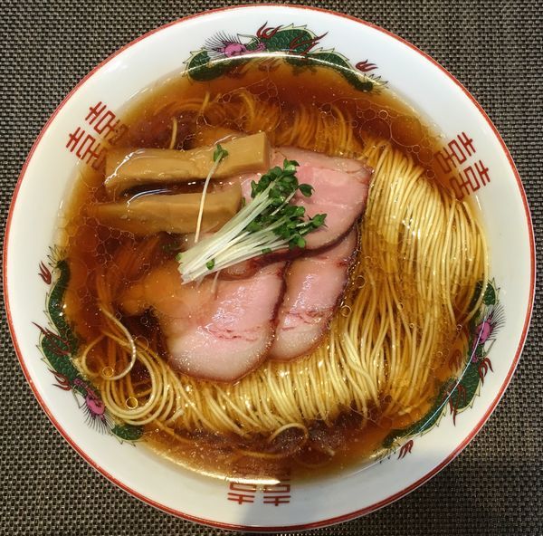 「鴨中華そば」@柴崎亭の写真