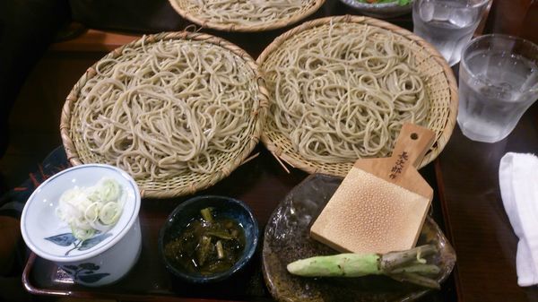 「甲州生わさび蕎麦」@奥藤本店 甲府駅前店の写真
