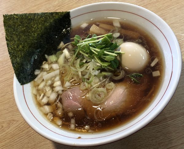 「【11月限定】 煮干し中華そば」@二代目 村岡屋の写真