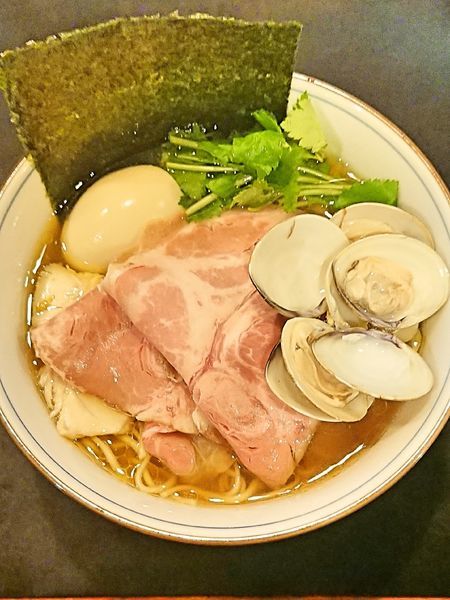 「特製蛤そば」@中華そば 四つ葉の写真