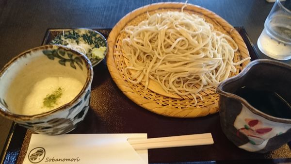 「つけとろろそば」@そばの杜の写真