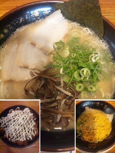 「清水屋ラーメン800円＋赤替玉150円」@博多ラーメン 清水屋の写真