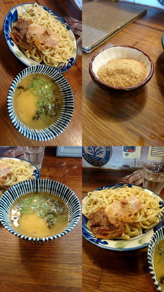 「『沖縄つけ麺+大盛(税別￥780+100)』」@浜風食堂の写真