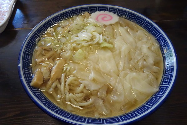 「【数量限定】ワンタン麺　並」@二代目高橋商店の写真