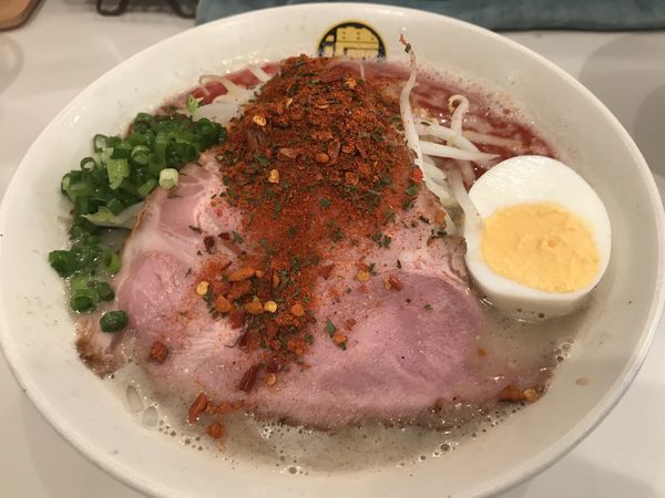 「【限定】スパイシー辛辛豚らーめん」@濃菜麺 井の庄 荻窪店の写真