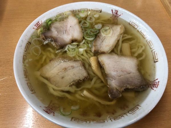「支那そば 650円」@坂内食堂 喜多方本店の写真