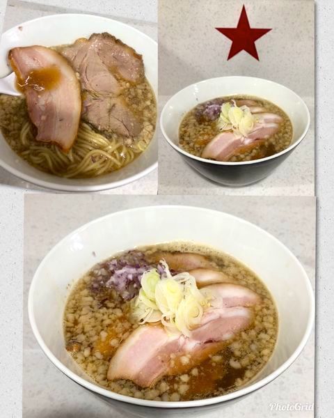 「限定 和出汁旨味かけそば(豚背油ver・醤油)¥900＋α」@ラーメン星印の写真