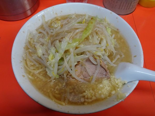 「らーめん（650円）＋豚めし（350円）」@らーめん いごっそうの写真