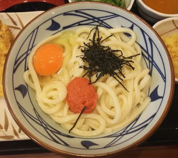 「明太釜玉大520円」@丸亀製麺 山形店の写真