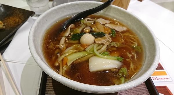 「五目あんかけラーメン」@京らーめん糸ぐるま 川崎アゼリア店の写真