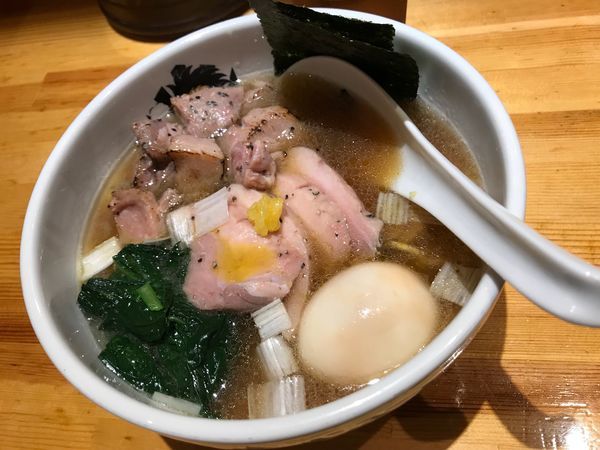 「特製鴨中華そば 醤油」@満鶏軒の写真