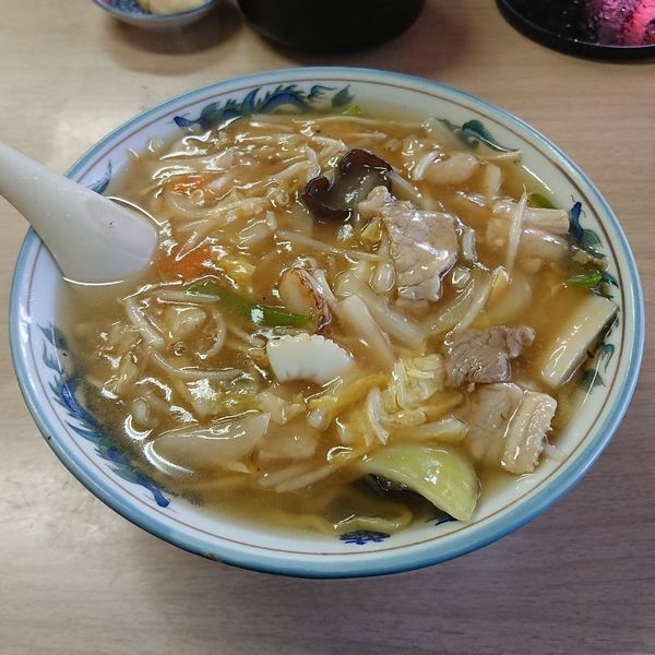 「広東メン  @550円」@まる玉食堂の写真