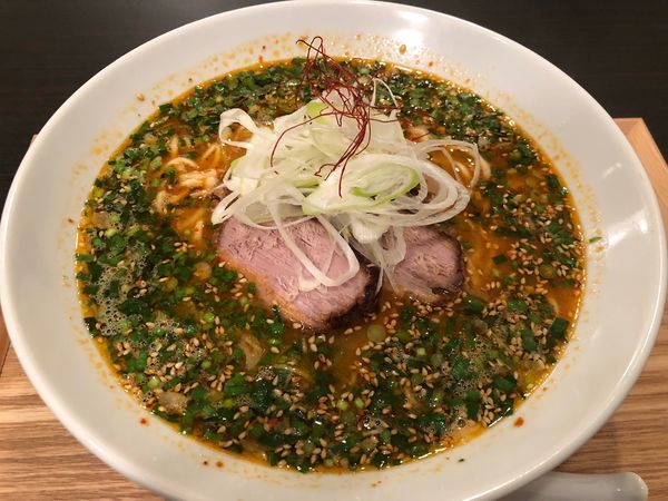 「辛味噌拉麺」@豚骨清湯・自家製麺 かつらの写真