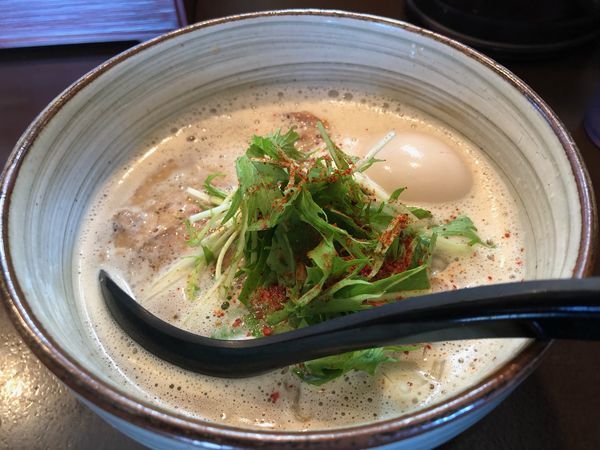 「味玉らーめん」@麺処 と市の写真