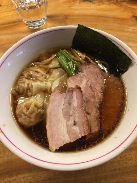 「雲呑麺」@白河手打中華そば  一番いちばんの写真