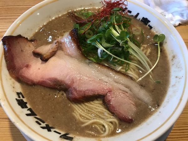 「濃厚鶏そば 750円」@ラーメンムギュvol.1 本店の写真