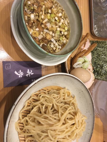 「特製つけそば」@中華そば 笑歩の写真