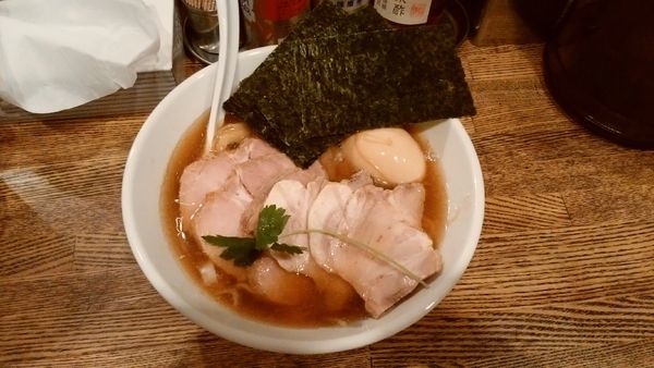 「特製平子煮干そば¥950-」@新橋 纏の写真