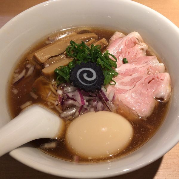 「特製のどくろそば ¥1,200」@らぁ麺 はやし田 新宿本店の写真