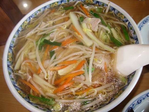 「細麺のタンメン　800円」@大三元の写真