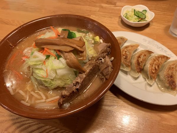 「味噌野菜ラーメン」@あたりばちラーメンの写真