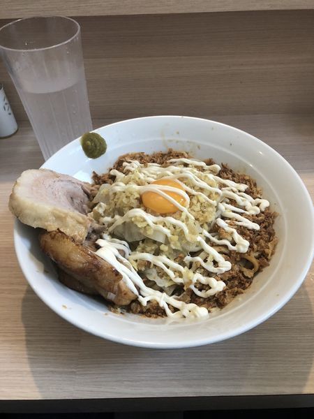 「汁なし 250g しょうが50円」@麺屋 味方の写真