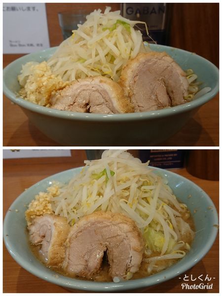 「小ラーメン（野菜、ニンニク）」@ラーメンBoo Boo太郎。の写真