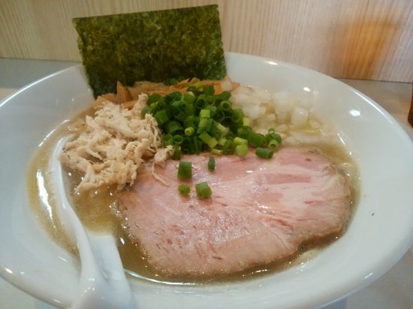 「濃厚塩ラーメン」@麺屋 扇 SENの写真