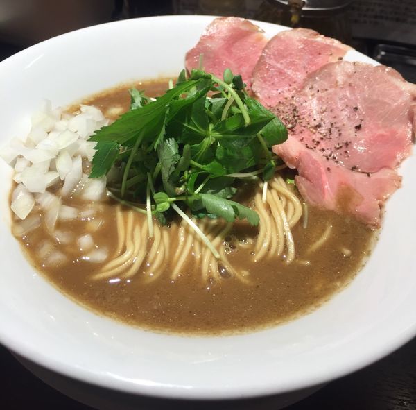 「濃厚烏賊煮干し中華そば(醤油)780円」@麺屋 ねむ瑠の写真