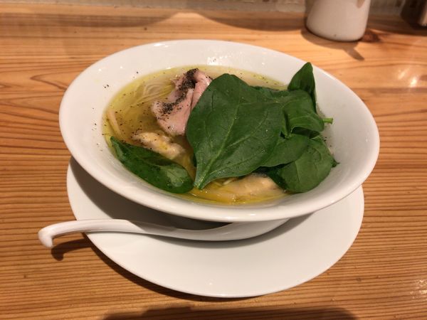 「5種の貝ダシソバ」@自家製麺 うろたの写真