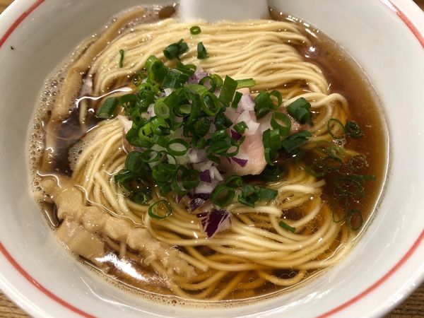 「限定 のどぐろ煮干しそば 1000円」@麺尊 RAGEの写真