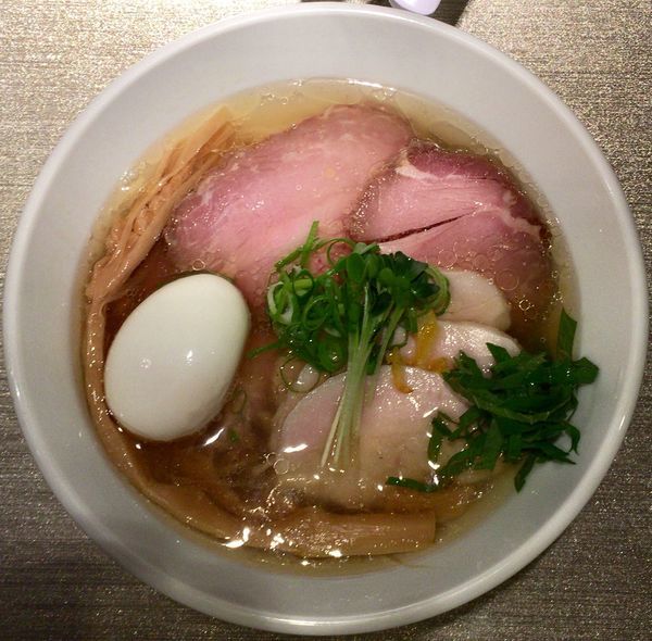 「味玉らーめん（塩）＋チャーシュー」@光麟堂の写真