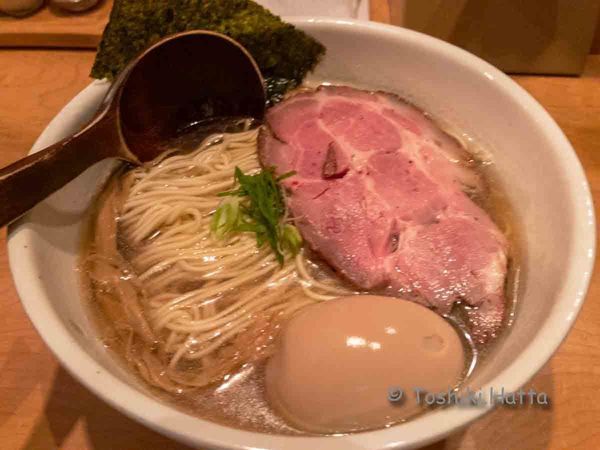 「アッサリ、普通に美味しい！」@中華蕎麦 蘭鋳の写真