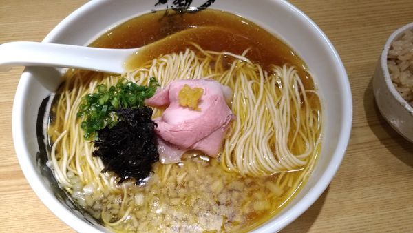 「淡麗真鯛 醤油」@麺匠 渾身の写真