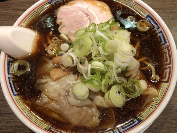 「雲呑中華そば」@丸中華そばの写真