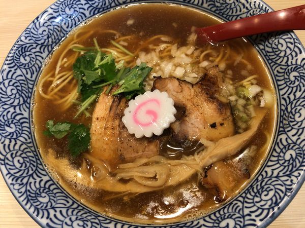 「煮干中華そば(並盛)」@麺場 風天の写真