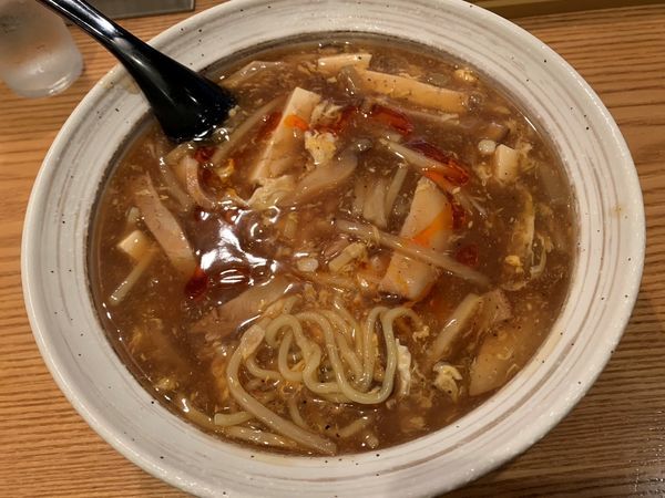 「酸辣湯麺」@涼の写真