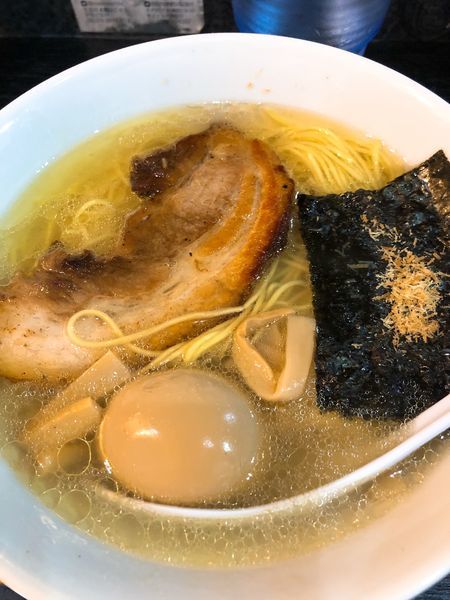 「塩玉そば ¥850」@塩そば 桑ばらの写真