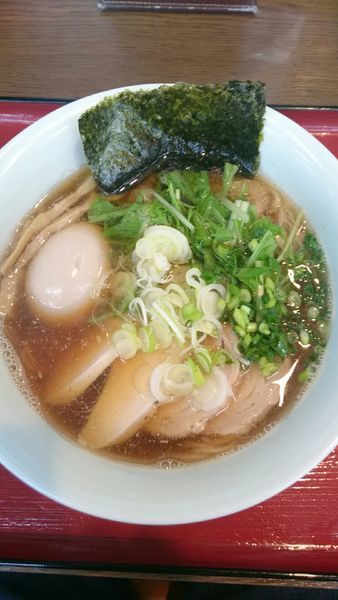 「煮干し醤油らぁめん   ８００円」@麺や 流れ星の写真