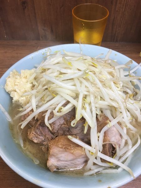 「ラーメン小 （豚）」@ラーメン二郎 池袋東口店の写真