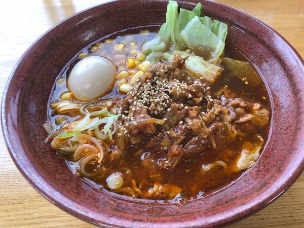 「焼肉ラーメン880円」@中華そば 陽小屋の写真