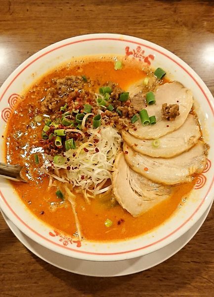 「担々麺&チャーシュー」@東京とんこつ とんとら 深谷店の写真