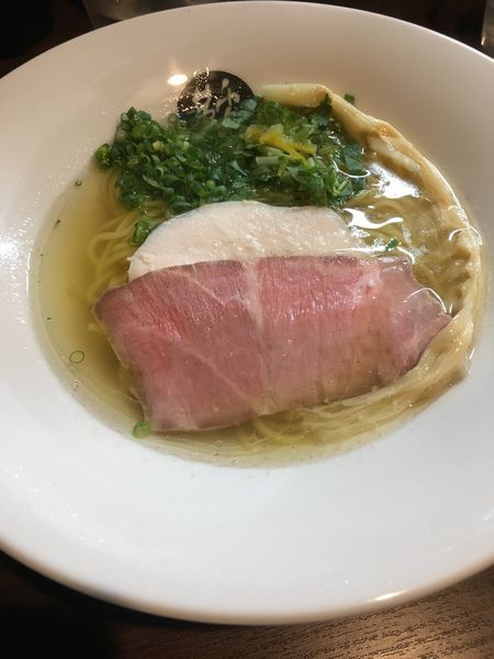 「鯛清湯そば」@らーめん 鞍の写真