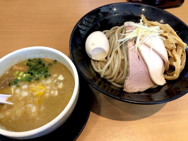 「鶏白湯つけめん２号（850円）＋全部のせ（350円）＋国産麺」@麺堂 稲葉の写真